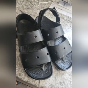 Mens croc sandals